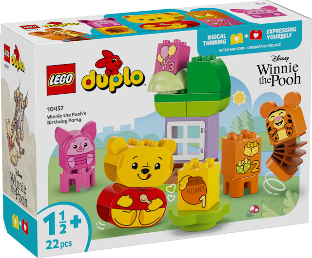 Tuotekuva 1 - Nalle Puhin syntymäpäiväjuhlat LEGO® DUPLO® Disney™ (10457)