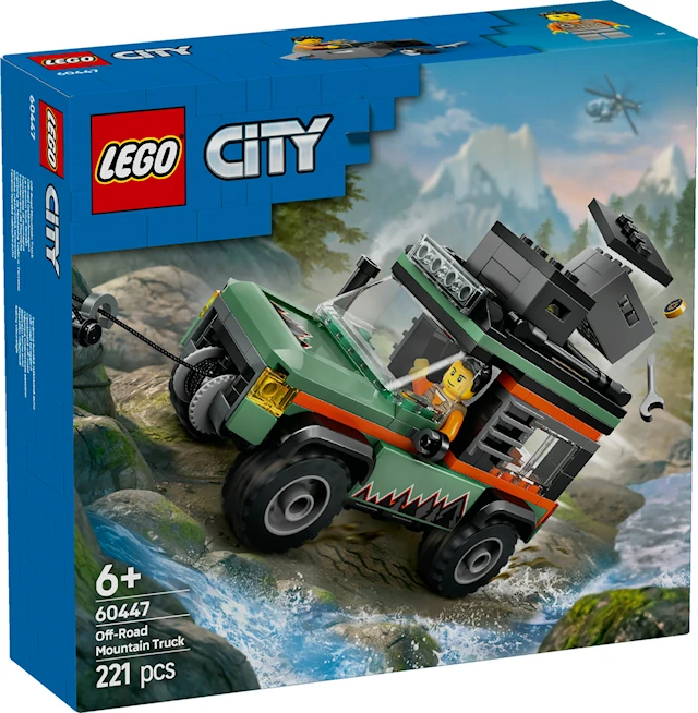 Nelivetoinen vuoristomaastoauto LEGO® City (60447)