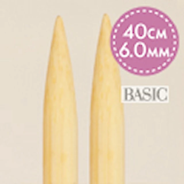 Basic Pyöröpuikot Koivu 40 cm 6,00 mm Drops