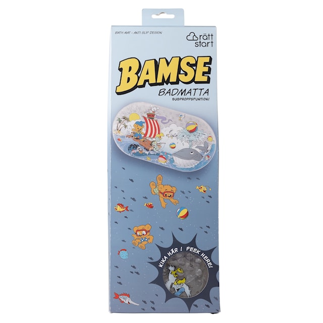 Produktbild 2 för Bamse Badmatta Rätt Start