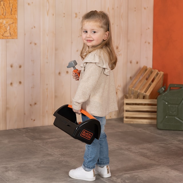 Tuotekuva 5 - Smoby Black+Decker työkalulaatikko 6 työkalulla