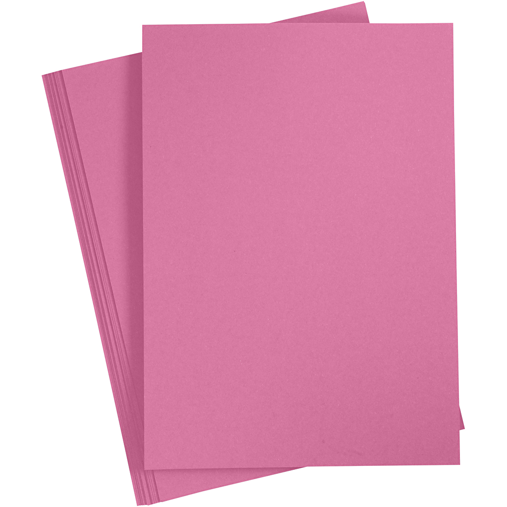Paperi, A4, arkki 210x297 mm, 80 g, pinkki, 20 kpl/ 1 pkt