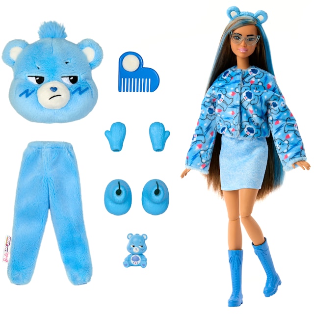 Tuotekuva 2 - Barbie Cutie Reveal Halinallet Sininen
