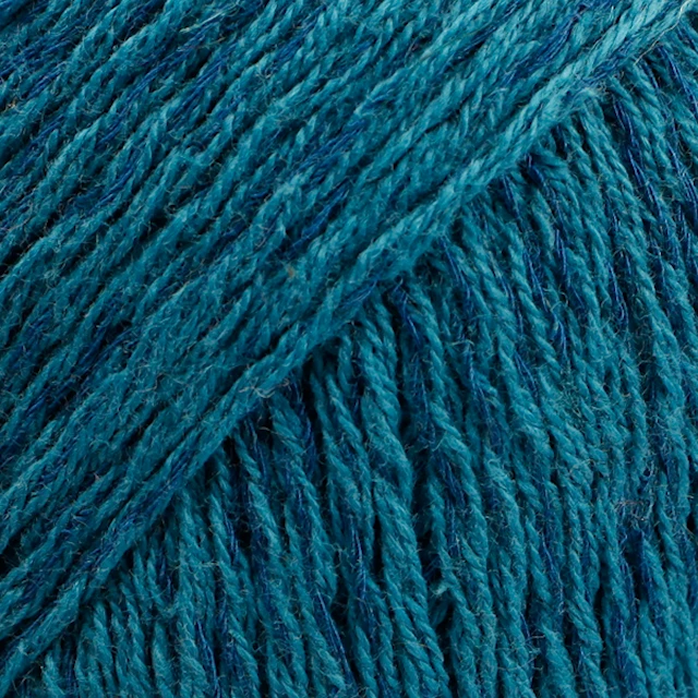 Belle Uni Colour Lanka Puuvillasekoitus 50 g Petrol 17 Drops