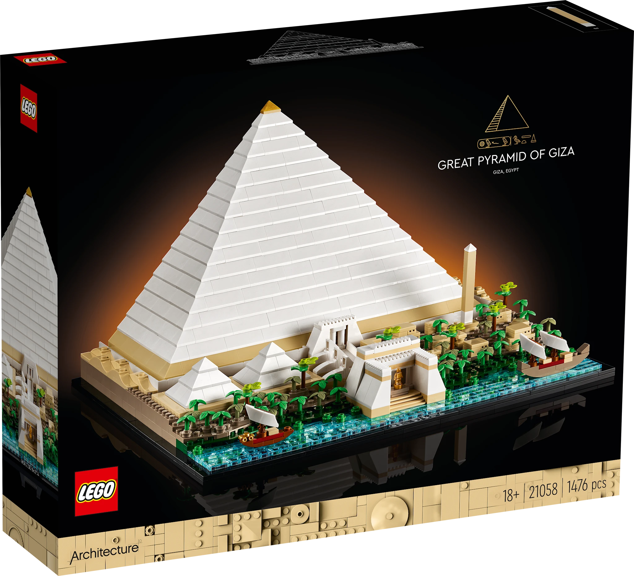 Produktbild för Cheopspyramiden 2022 LEGO® Architecture (21058)