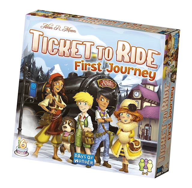 Ticket To Ride First Journey, Barnspel (SE/FI/NO/DK)