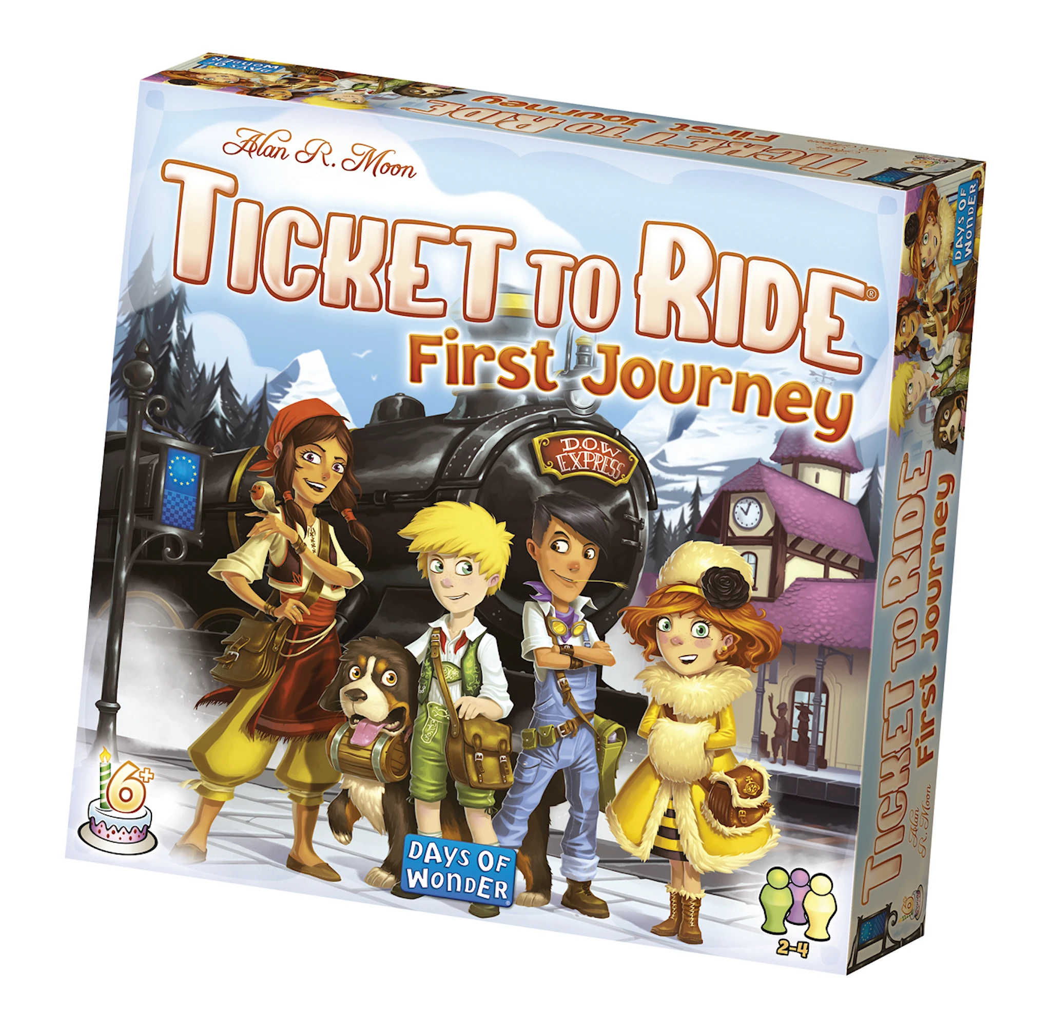 Tuotekuva ille Ticket To Ride, First Journey, Lastenpeli
