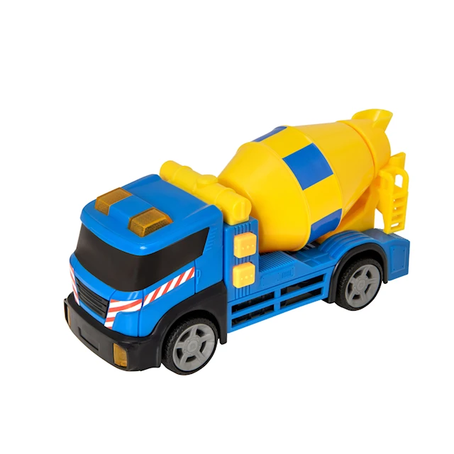 Mighty Machines betonimyllyauto valoilla ja äänillä Teamsterz