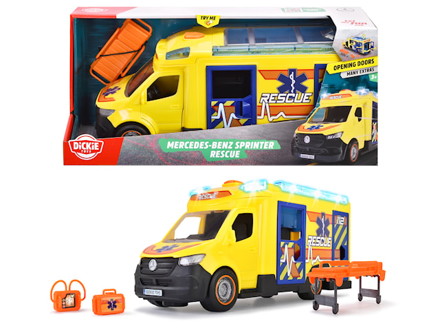 Tuotekuva 3 - Mercedes-Benz Ambulanssi Dickie Toys