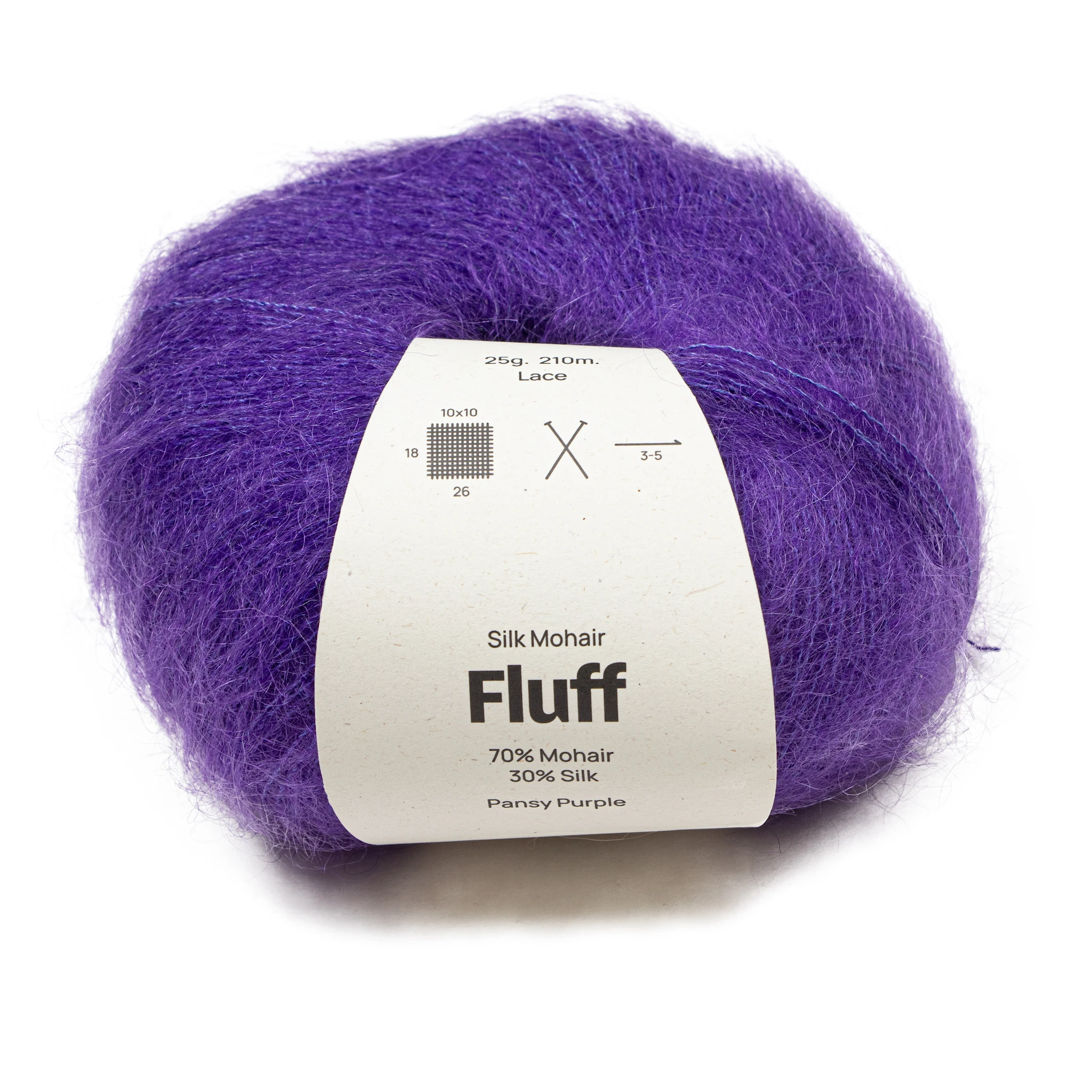 Tuotekuva ille Silkki -Mohair Fluff 25 gr Adlibris