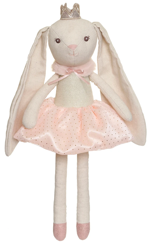 Baletti Kanin Pellava Pehmolelu 40 cm Teddykompaniet