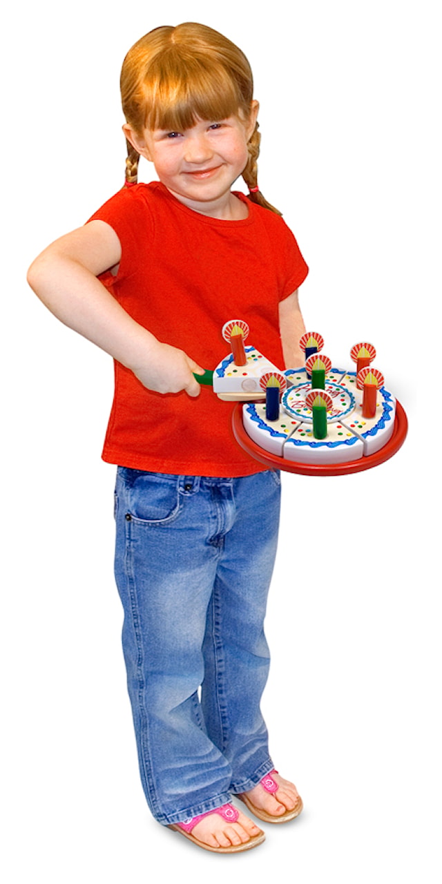 Produktbild 4 för Födelsedagstårta i trä Melissa & Doug