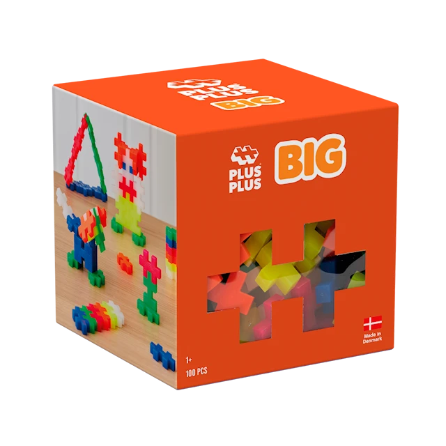 BIG Neon Mix / 100 pcs Plus-Plus