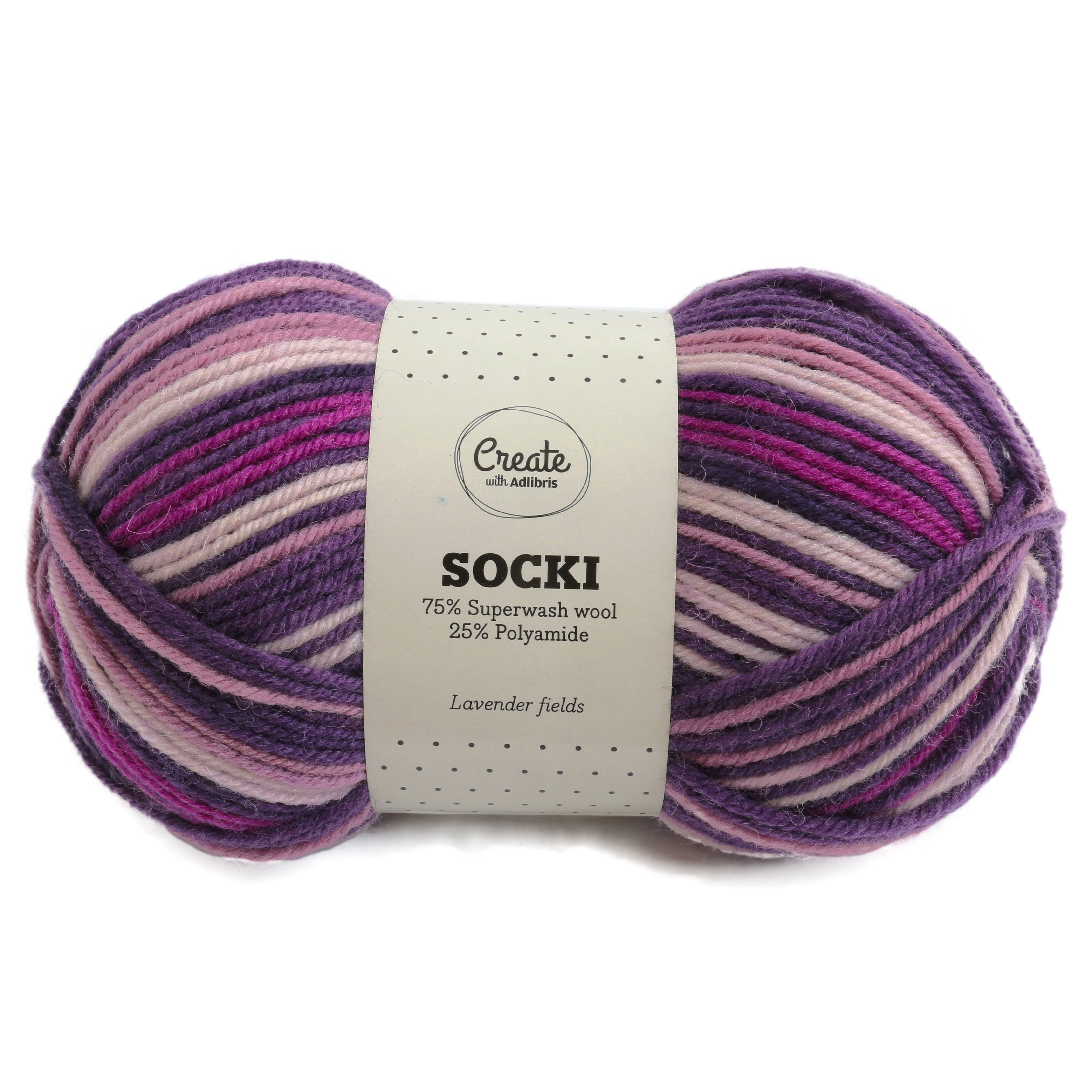 Socki Lanka Villasekoitus 100 g Lavender Fields B025 Adlibris