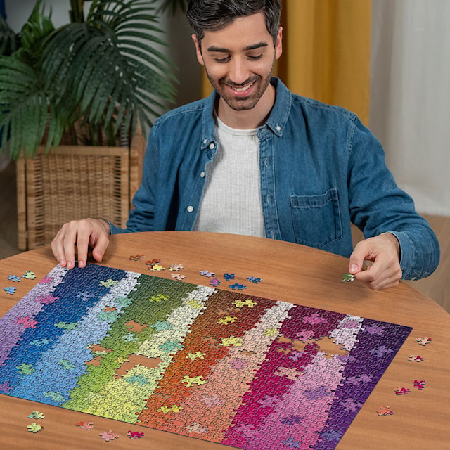 Produktbild 3 för Pussel Colors On Colors 1000 bitar, Ravensburger
