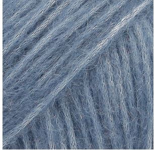 Air Uni Colour Garn Alpackamix 50 g jeansblå 17 Drops