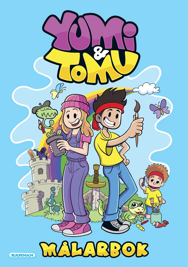 Målarbok Yumi & Tomu, Kärnan