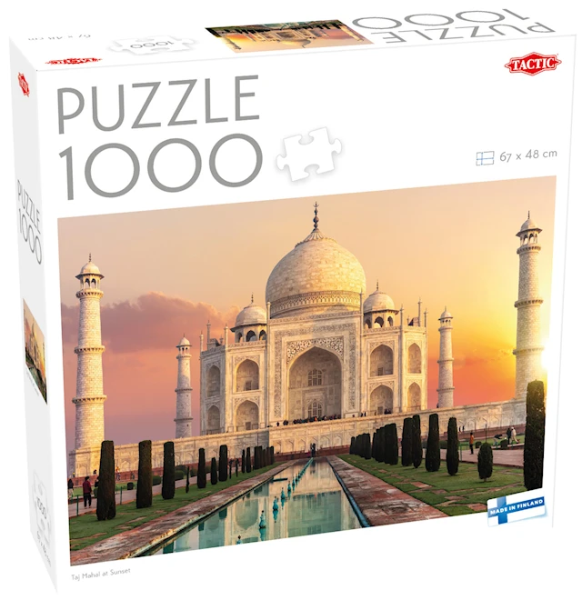 1000 Palan Palapeli Taj Mahal Auringonlaskussa Tactic