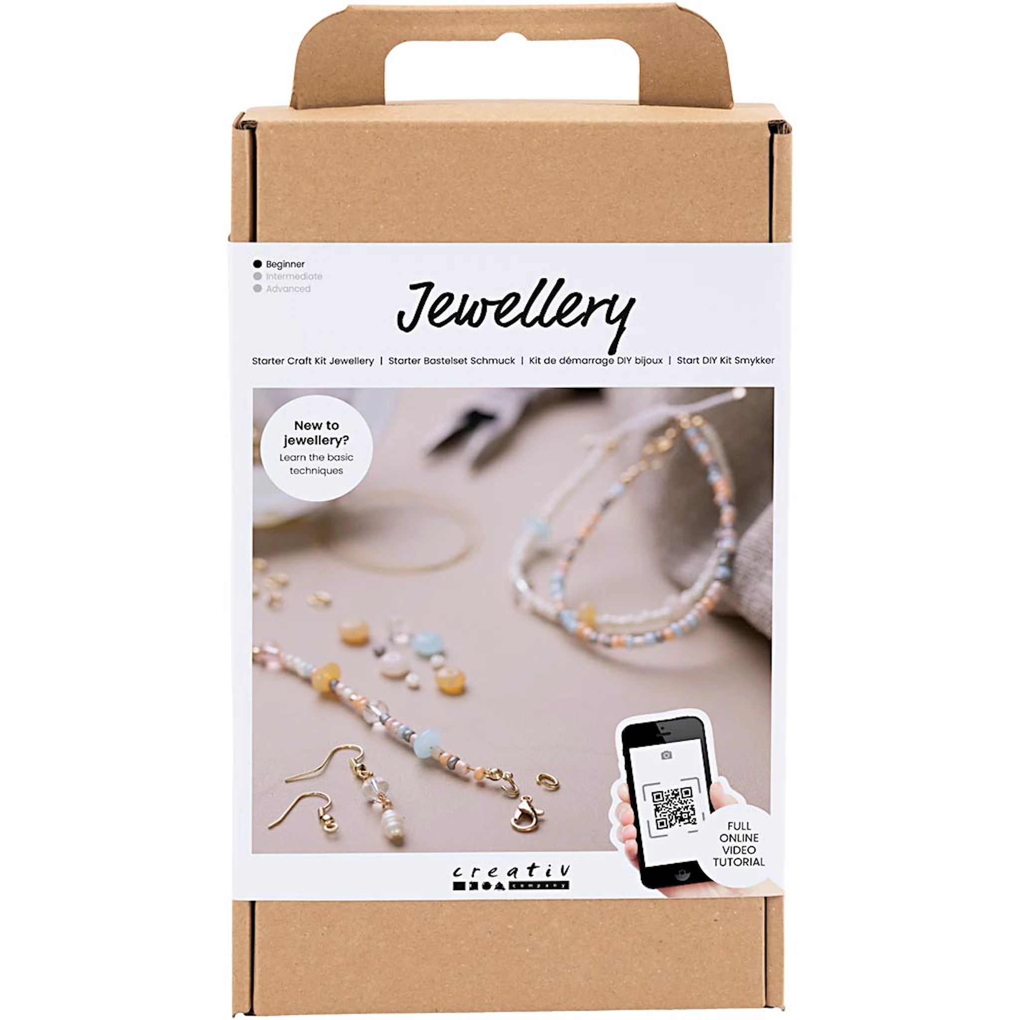 Produktbild för Start DIY Set - Smycken med klassiska pärlor Creativ Company