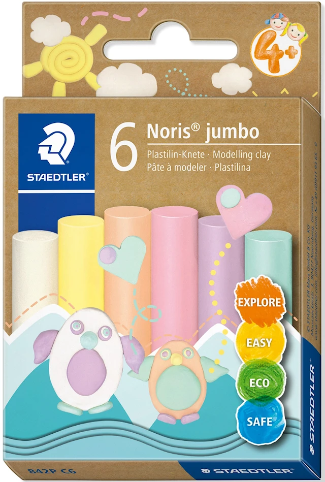 Savea Pastelli 6-pack Noris Junior Staedtler