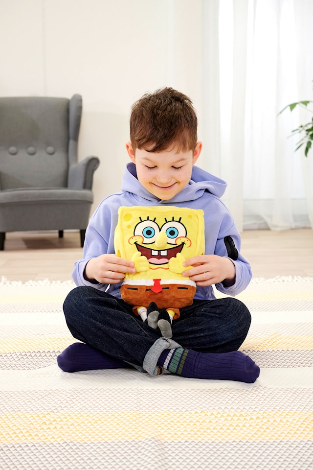 Produktbild 3 för SvampBob Fyrkant, SvampBob Gosedjur (35 cm)