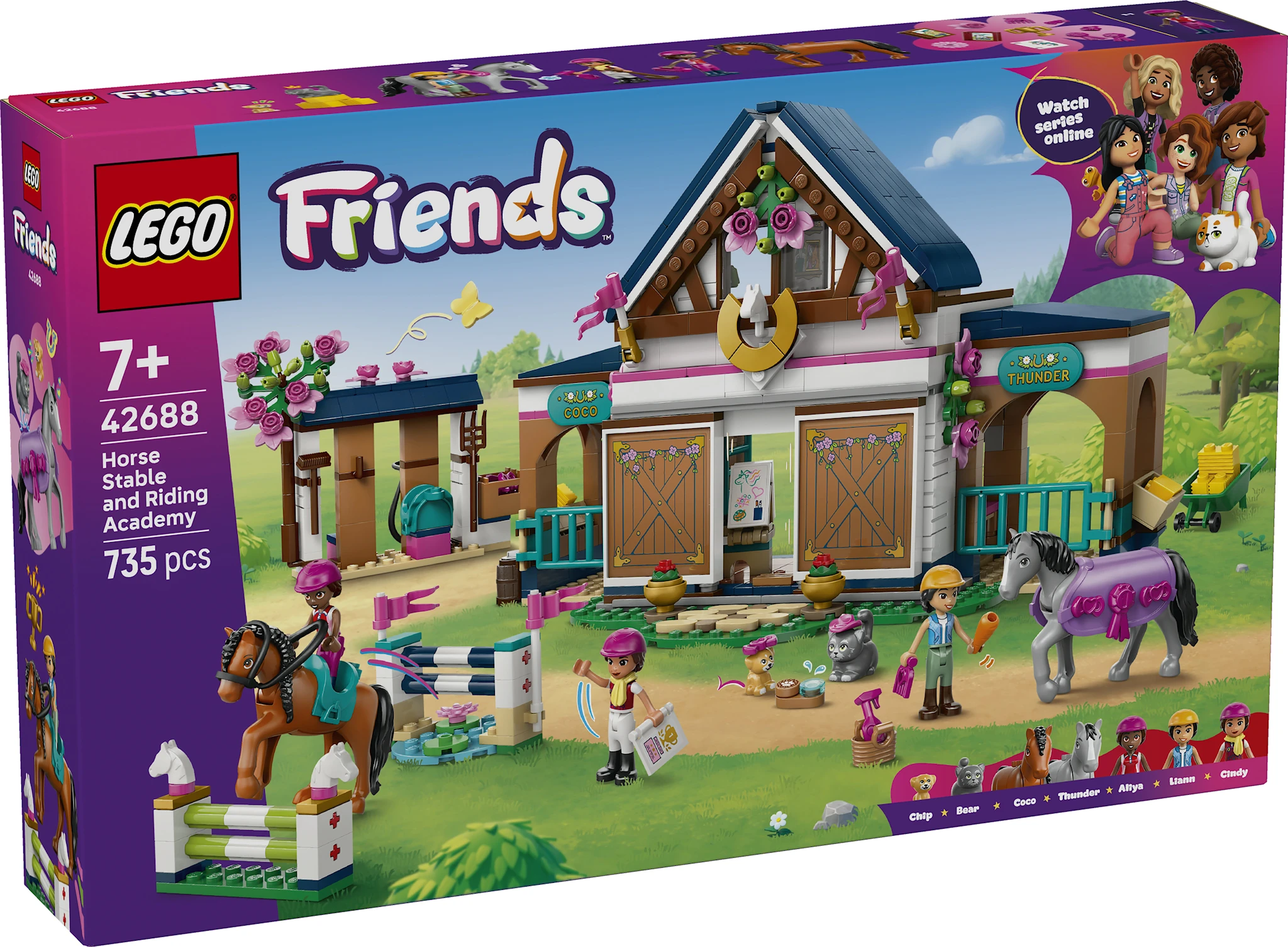 Tuotekuva ille Hevostalli ja ratsastuskoulu LEGO® Friends (42688)