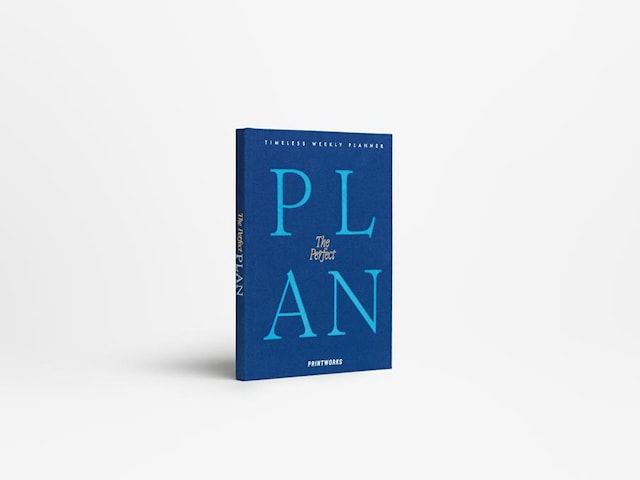 Produktbild 1 för Weekly Planner The Perfect Plan Blue Printworks