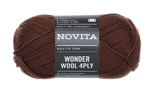 Wonder Wool 4PLY Garn 50g Kola 635 Novita