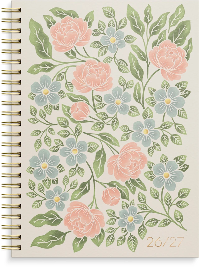Kalender 26/27 Study A5 Story Blomma Burde