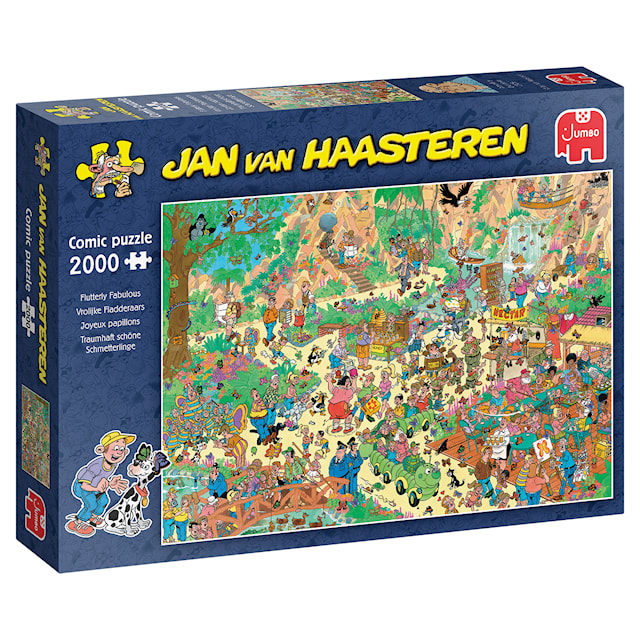 Produktbild 1 för Jan Van Haasteren Flutterly  Fabulous Pussel 2000 bitar