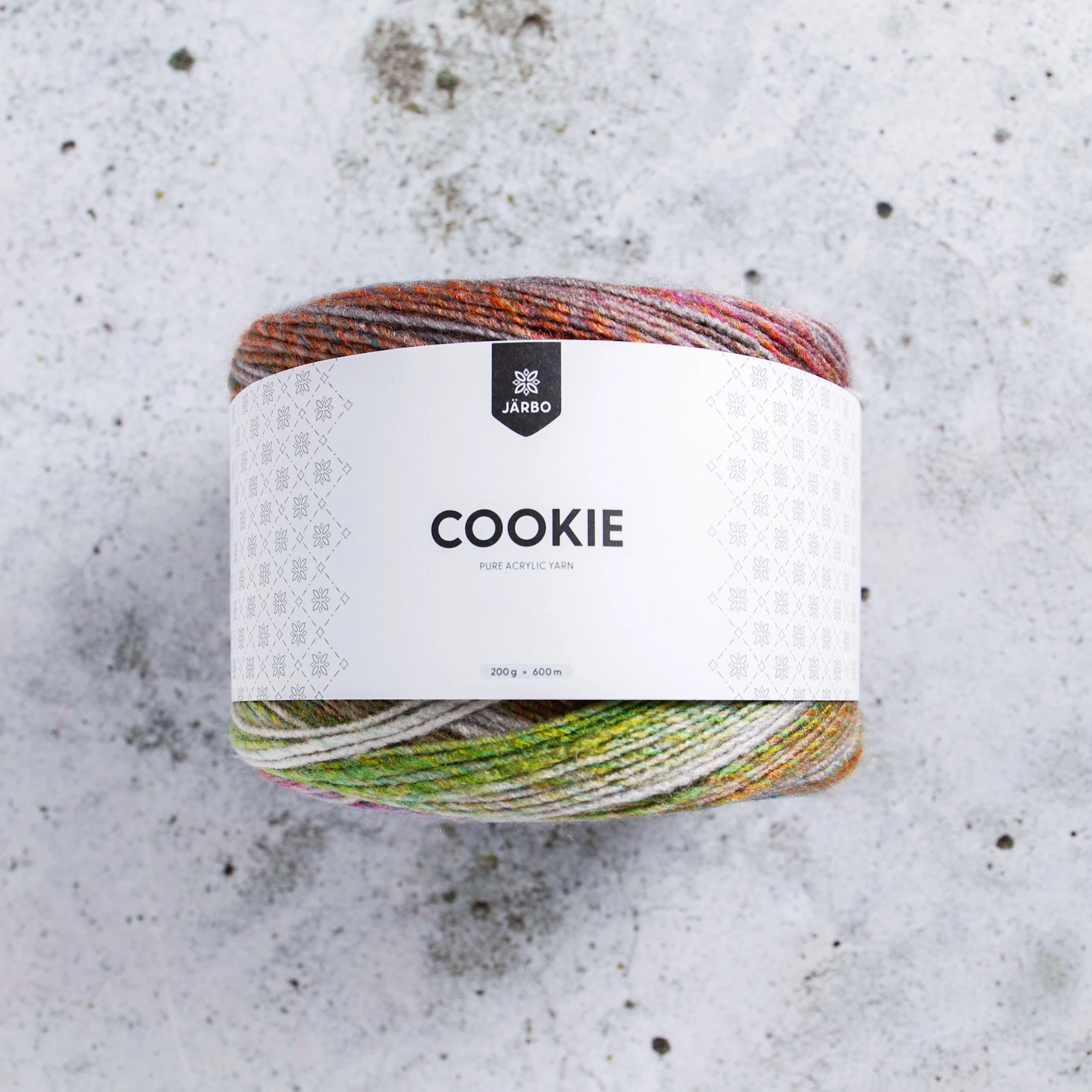Produktbild för Cookie Garn Akryl 200 g Järbo