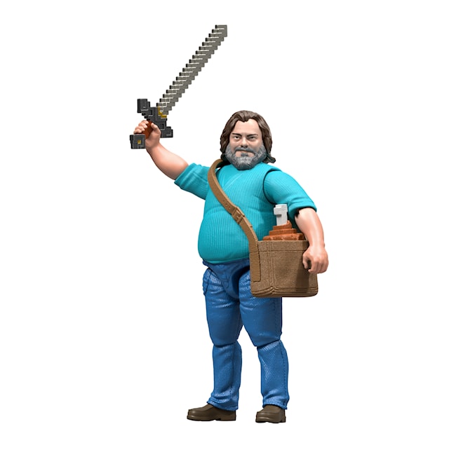 Tuotekuva 2 - Minecraft Movie Steve Hahmo 10 cm