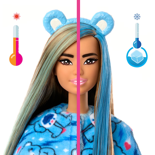 Tuotekuva 4 - Barbie Cutie Reveal Halinallet Sininen