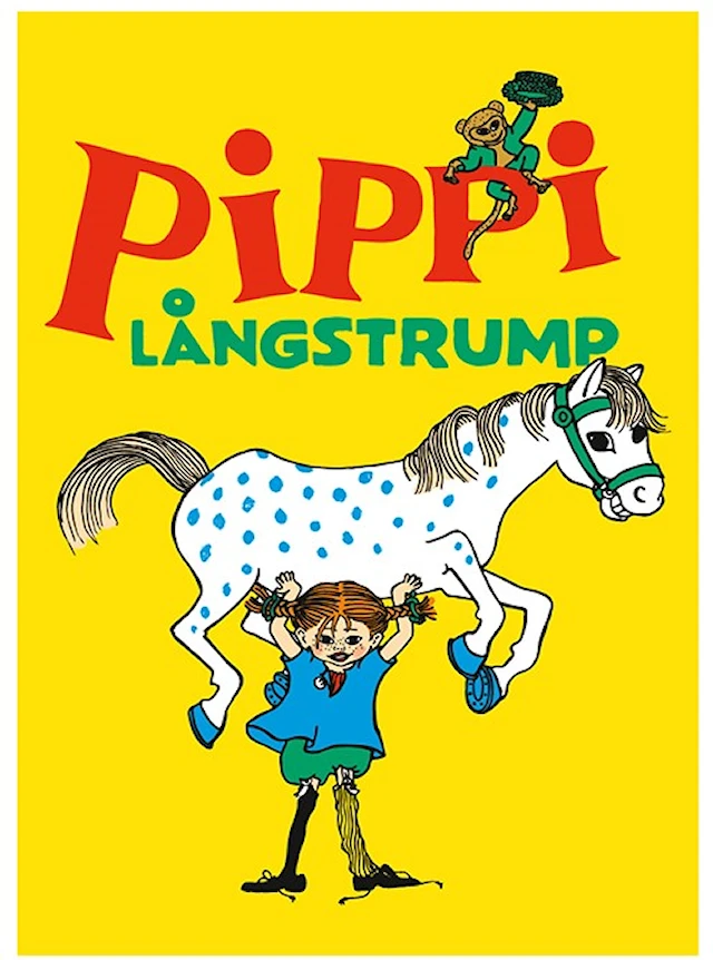 Jääkaappimagneetti Peppi Pitkätossu 1 kpl