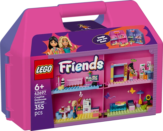 Luovuuden nukkekotilaukku LEGO® Friends (42697)