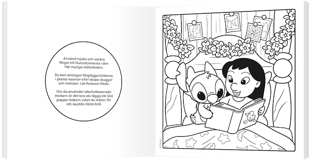 Produktbild 2 för Målarbok Cozy Coloring Stitch