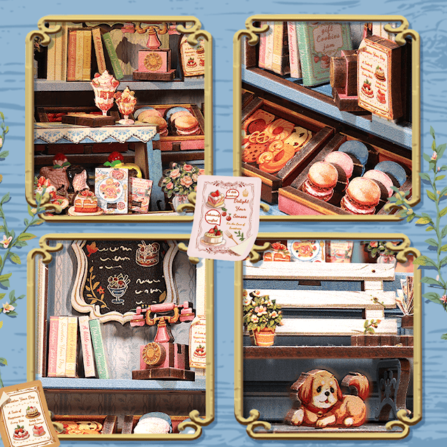 Tuotekuva 3 - Midi Book Nook Sweet Marie CuteBee