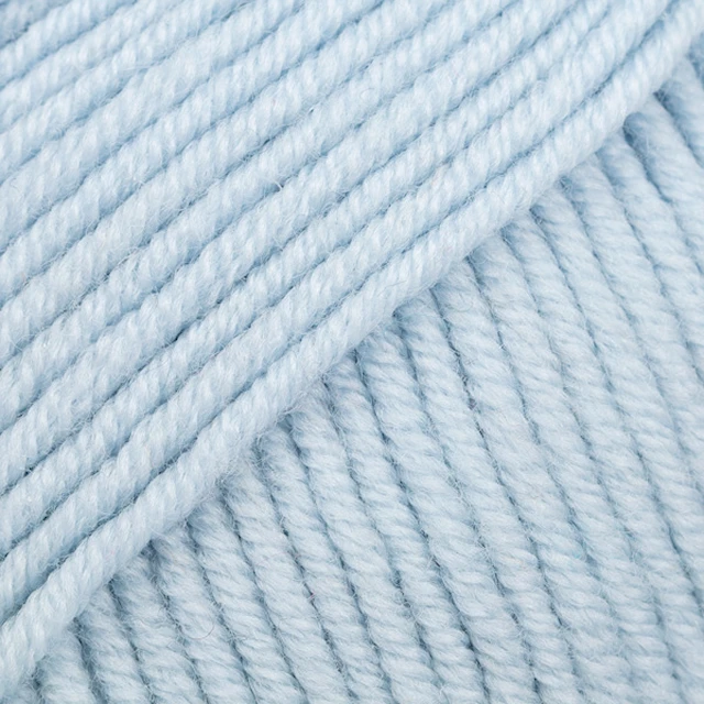 Merino Extra Fine Uni Colour Garn Merinoull 50 g Ice Blue 39 Drops