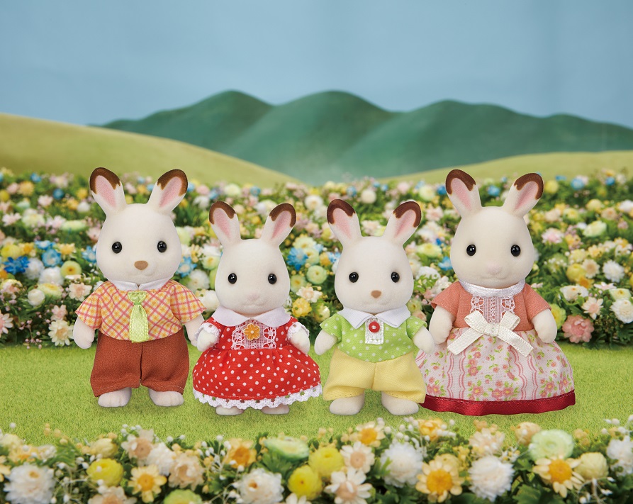 Familjen Chokladkanin Sylvanian Families