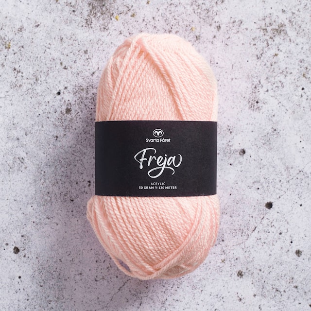 Freja akryylilanka 50 g Bare Nectar 88 Svarta Fåret