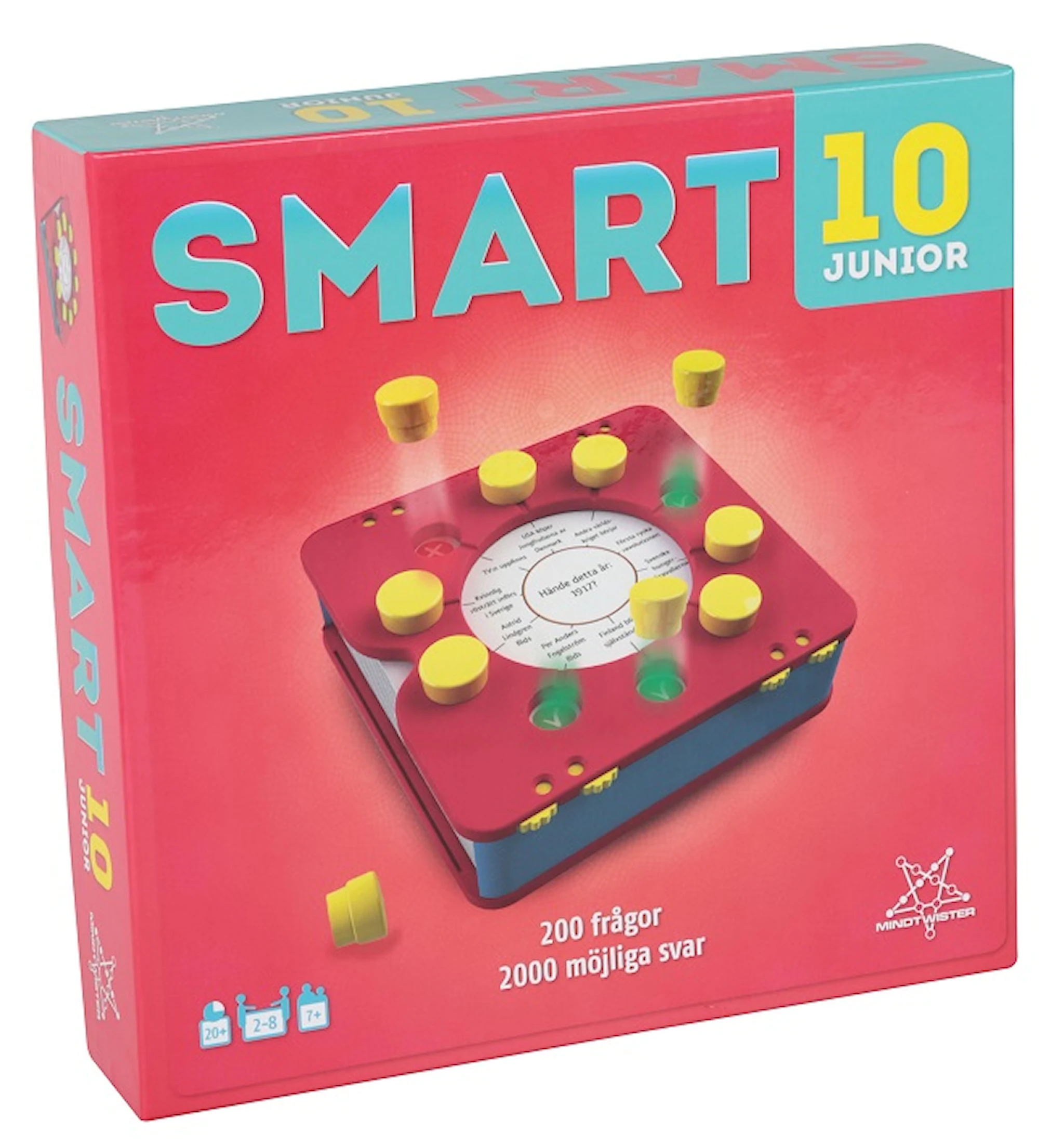 Produktbild för SMART10 Junior, Frågespel, Mindtwister (SE)