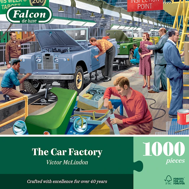 Palapeli Autotehdas 1000 palaa, Falcon