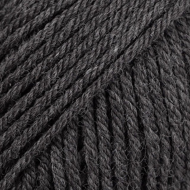 Daisy Mix Ullgarn 50 g Dark Grey (29) Drops