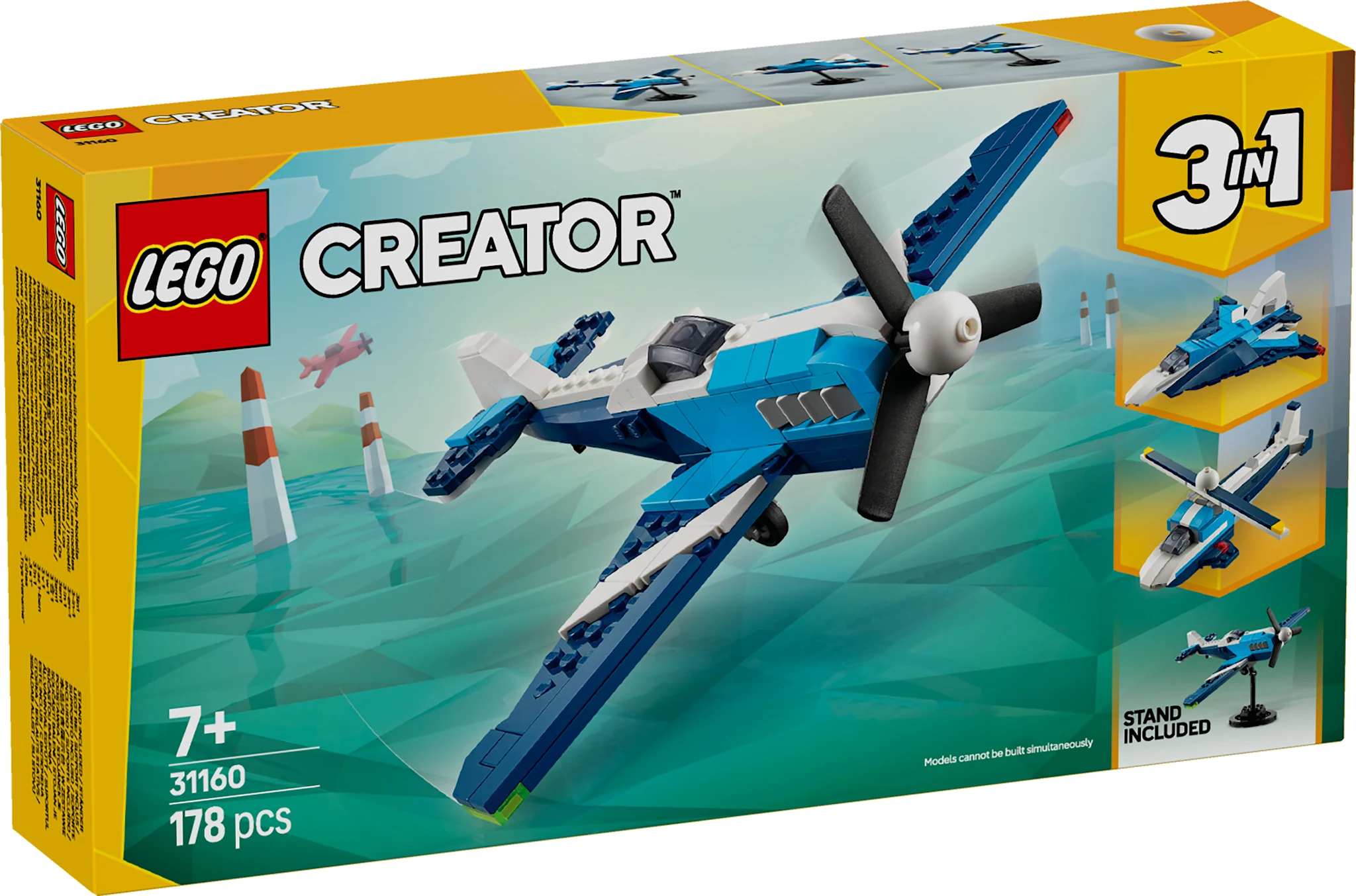Produktbilde for Luftfartøy: konkurransefly LEGO® Creator (31160)