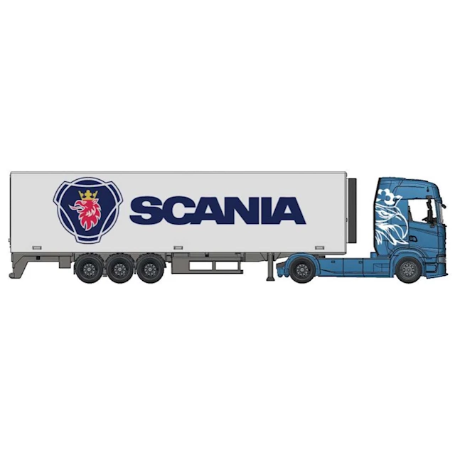 1:43 Street Fire kuorma-auto Scania S730