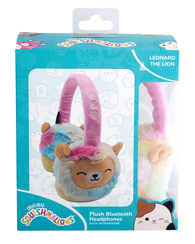 Produktbilde 3 for Squishmallows trådløse hodetelefoner med mikrofon Bluetooth Leonard