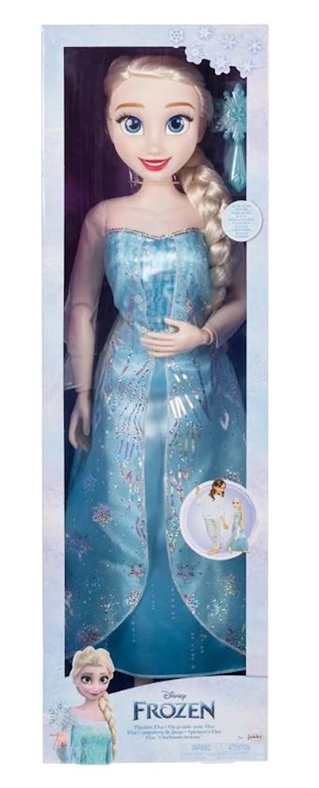 Tuotekuva 5 - Leikkipäivä Elsa 81 cm Disney Princess