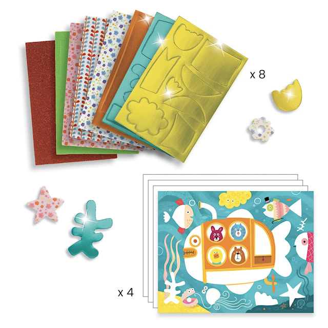 Produktbilde 3 for Mosaikkhåndverk for nybegynnere Djeco