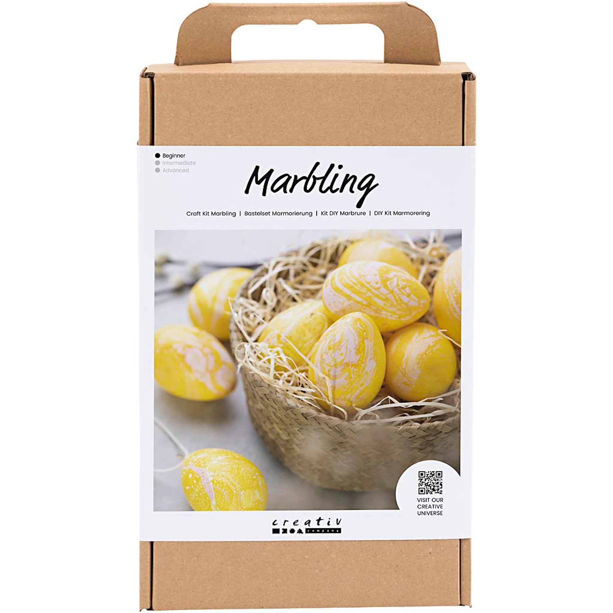 Produktbild för DIY Kit Påskägg Marmorering Creative Company