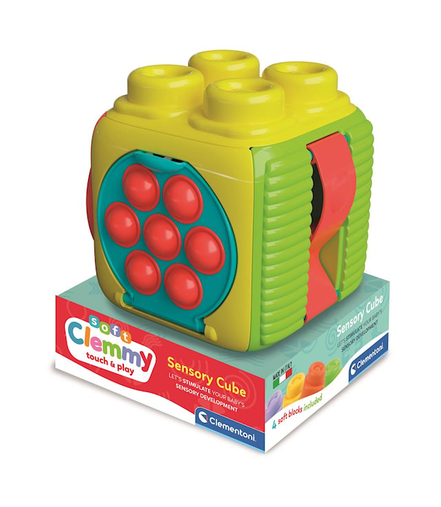 Produktbild 3 för Soft Clemmy Aktivitetskub Clementoni